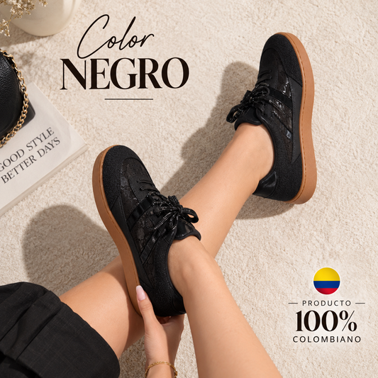 👟 TENIS DAMA KATE💋tenis textil-vegano-suela goma💨🍂