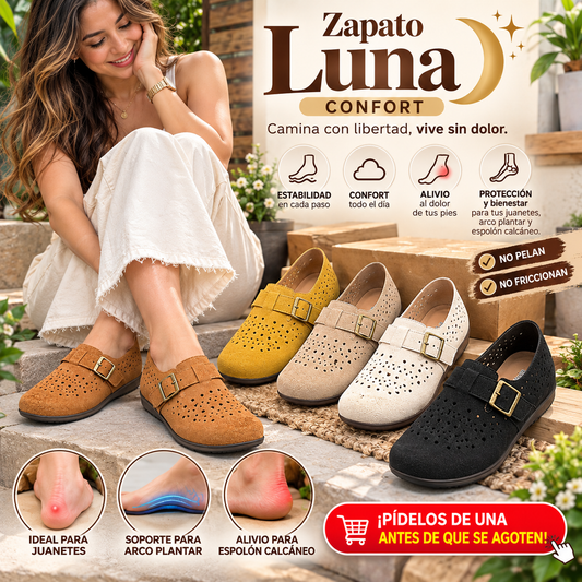 💥ZAPATO LUNA CONFORT🌙 suavidad & tecnologia en cada paso🦶