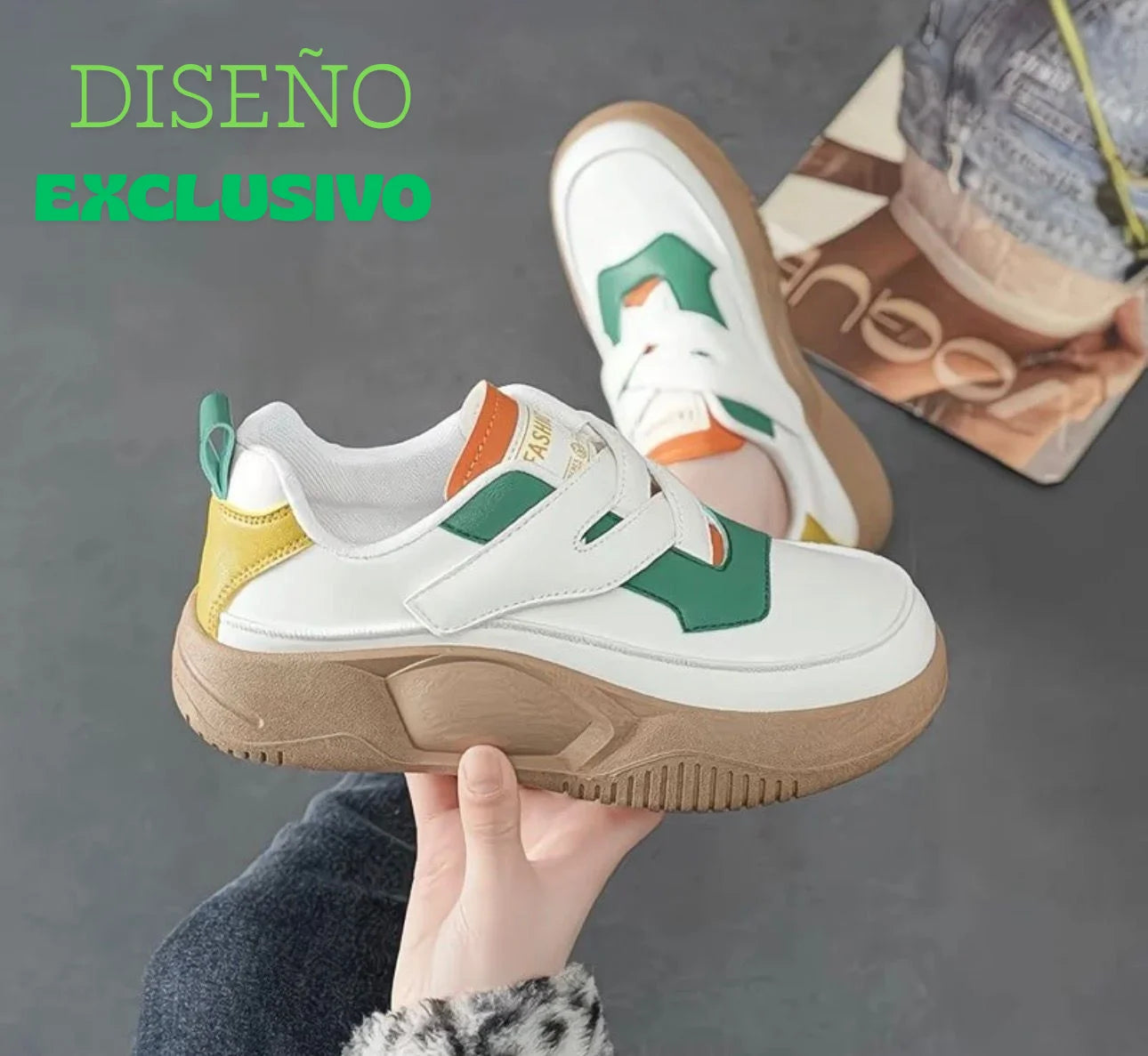 💎EXCLUSIVO ZAPATO CON SUELA CONFORT - TANIA 💫💫